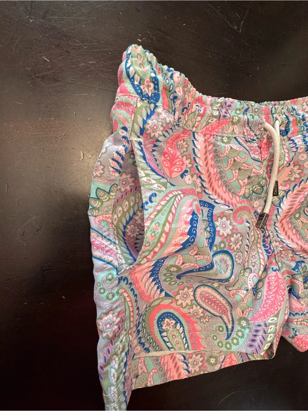 98 Coast Av Drawstring Boy’s Shorts - Multicolor Size M (8-10) EUC